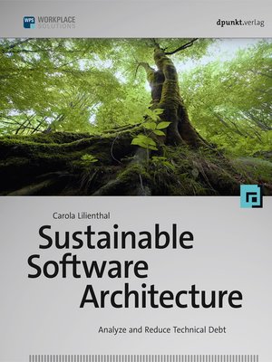 cover image of Sustainable Software Architecture